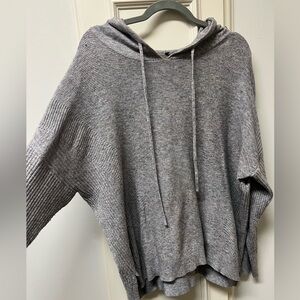 Wit & Wisdom Heather Gray Cowl Neck Sweater